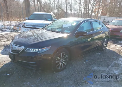 2016 Acura Tlx из США, поврежденный, VIN 19UUB1F34GA008322
